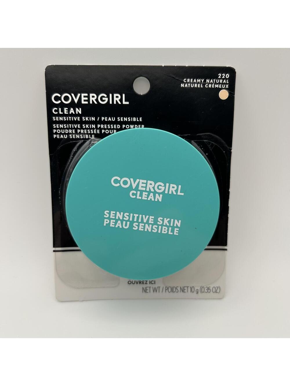 Covergirl Clean Sensitive Skin Pressed Powder 220 Creamy Natural 0.35 oz